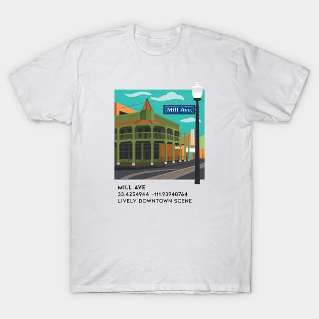 Mill Ave T-Shirt by DreamBox